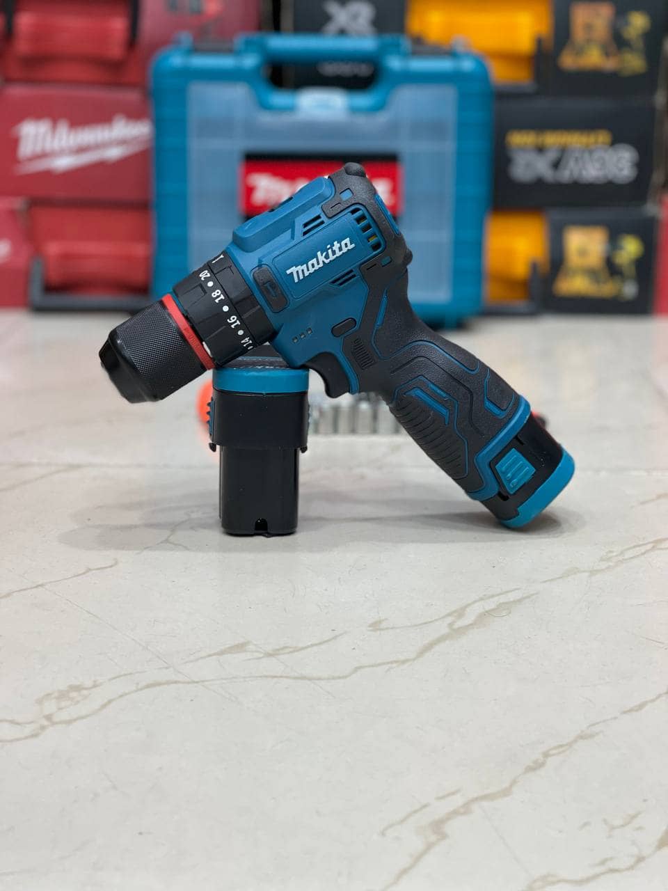 دریل شارژی ماکیتا 24 ولت مدل Makita 24V - ابزار مجیدی